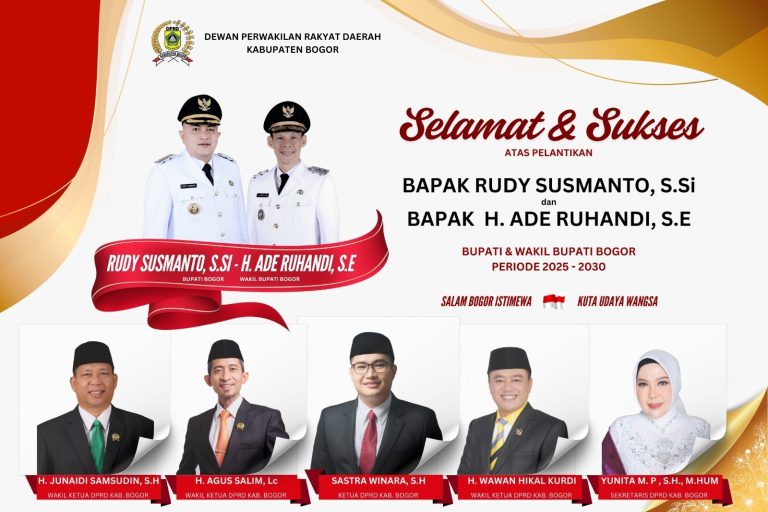 Bupati dan Wakil Bupati Cibinong Periode 2025-2030