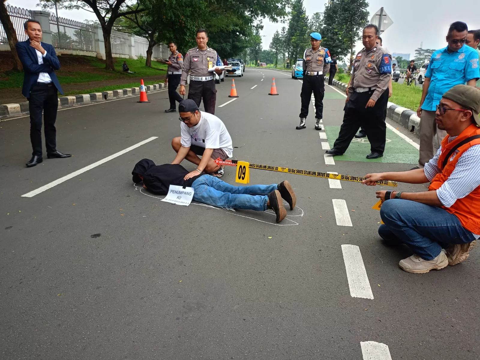 Kumpulan Fakta Hasil Olah TKP Kecelakaan Maut Penabrak di Cibinong